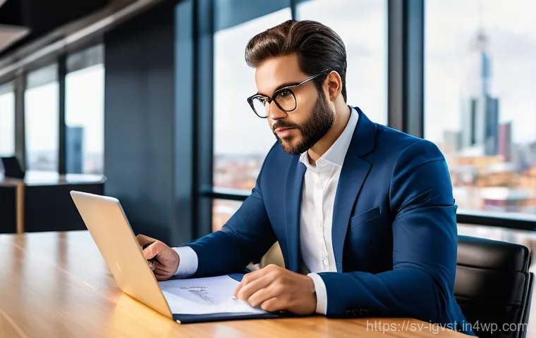 앤젤 투자 성공 사례로 배우는 교훈 - **Prompt:** A wise, experienced angel investor in a sharp business suit, with a kind and focused exp...