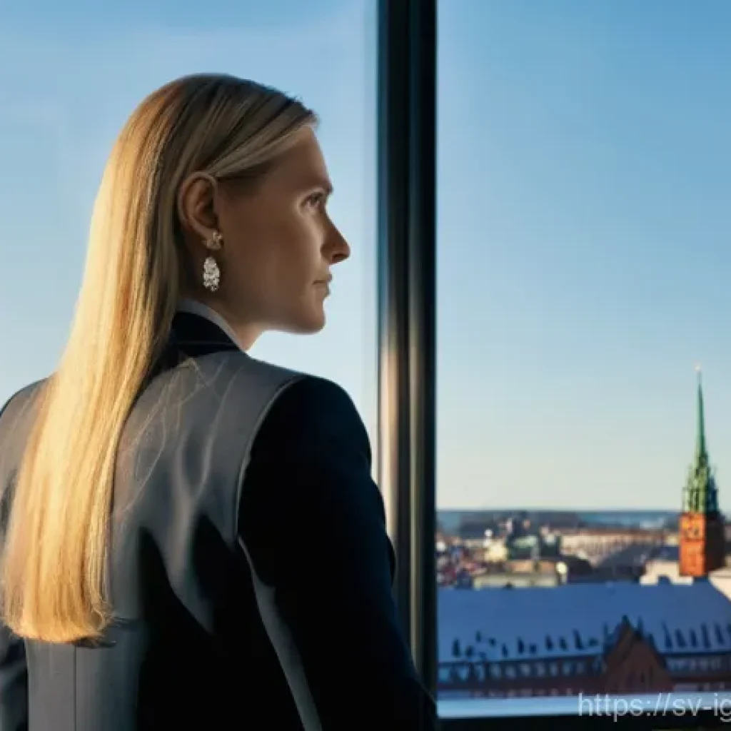 성공적인 투자 포트폴리오 구성하기 - **Prompt 1 (Economic Climate / Riksbank's Impact):**
    "A confident Swedish woman in her late 30s,...