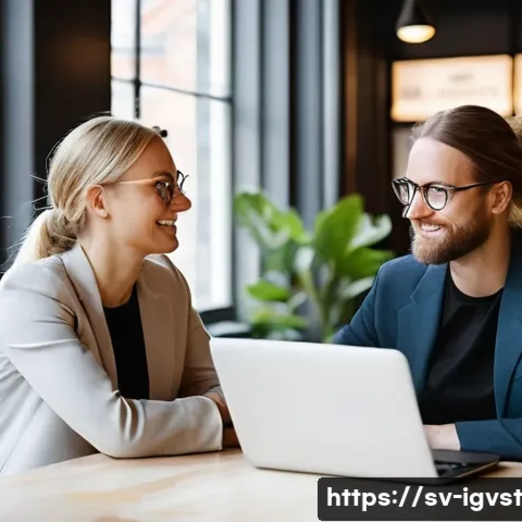 스타트업의 비즈니스 피벗과 앤젤 투자 - **Prompt:** A brightly lit, modern co-working space in Stockholm, Sweden, filled with diverse young ...