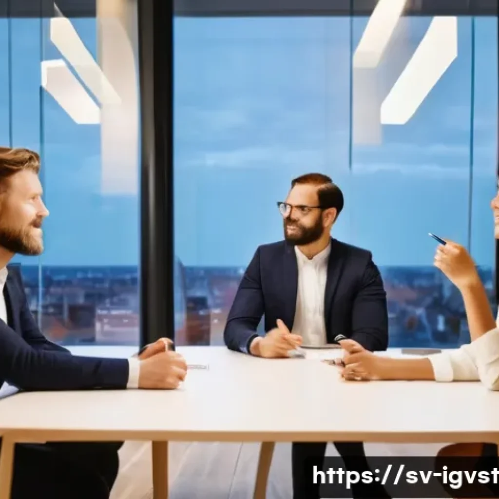 앤젤 투자자를 위한 금융 계획 - **Prompt:** "A diverse group of modern, professional individuals (ages 25-50, dressed in smart casua...