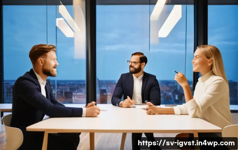 앤젤 투자자를 위한 금융 계획 - **Prompt:** "A diverse group of modern, professional individuals (ages 25-50, dressed in smart casua...